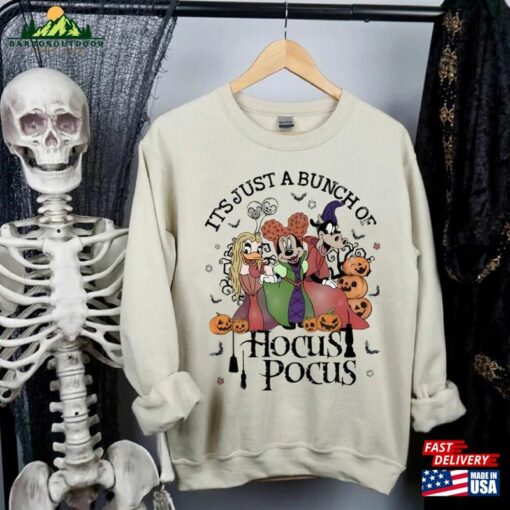 It’s Just A Bunch Of Hocus Pocus Shirt Vintage Mickey Sweatshirt Unisex