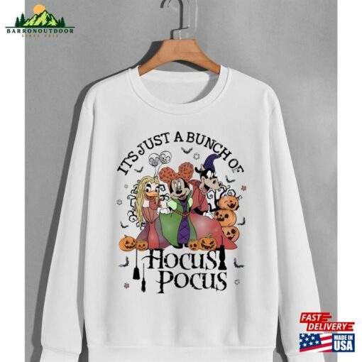 It’s Just A Bunch Of Hocus Pocus Shirt Vintage Mickey Sweatshirt Unisex