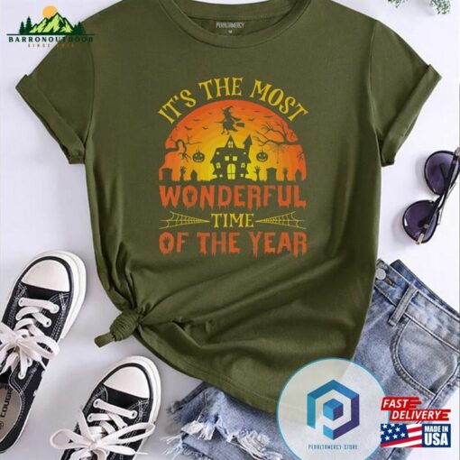 It’s The Most Wonderful Time Of Year Halloween T-Shirt Sweatshirt Classic