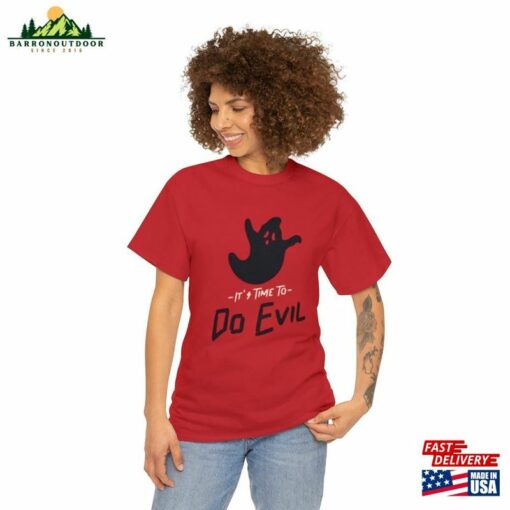 It’s Time To Do Evil Tee Halloween Hoodie T-Shirt