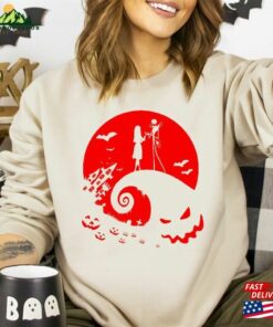 Jack And Sally Sweatshirt Her His Halloween Classic Jack And Sally Sweatshirt Her His Halloween Classic