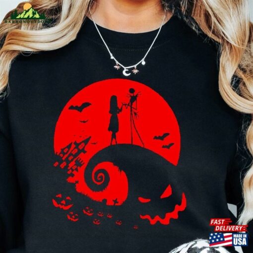 Jack And Sally Sweatshirt Her His Halloween Classic