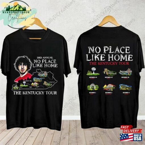 Jack Harlow No Place Like Home Tour Shirt The Kentucky Fan T-Shirt Classic