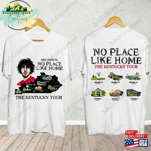 Jack Harlow No Place Like Home Tour Shirt The Kentucky Fan T-Shirt Classic