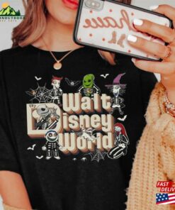 Jack Sally Lock Shock Barrel Oogie Boogie Bash Team Costume Mummy Comfort Colors Halloween T Shirt Hoodie 3