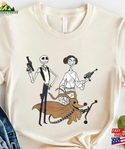 Jack Sally Zero Costume Hand Solo Princess Leia Chewie Chewbacca Shirt Disney Star Wars T-Shirt Classic