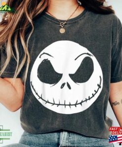 Jack Skellington Face Halloween Costume Shirt Nightmare Before Christmas Oogie Boogie Bash Unisex T-Shirt