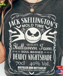 Jack Skellington Shirt Women Halloween Town Nightmare Before Classic Unisex