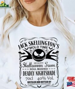 Jack Skellington Shirt Women Halloween Town Nightmare Before Classic Unisex 3
