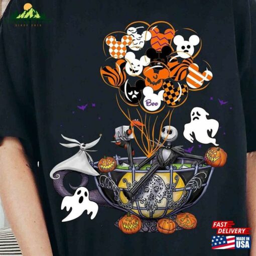 Jack Skellington’s In Tea Cup Halloween Comfort Colors® Shirt Sweatshirt Hoodie