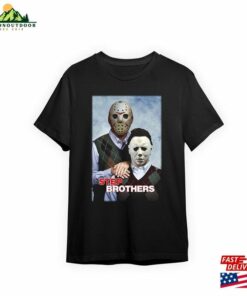 Jas On Voor Hees Mic Hael Mye Rs Step Brothers T-Shirt Halloween 2023 Shirt Horror Tee Hoodie