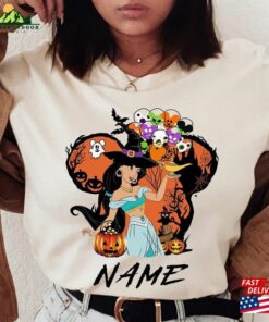 Jasmine Halloween Shirt Disney Princess Sweatshirt Unisex Jasmine Halloween Shirt Disney Princess Sweatshirt Unisex