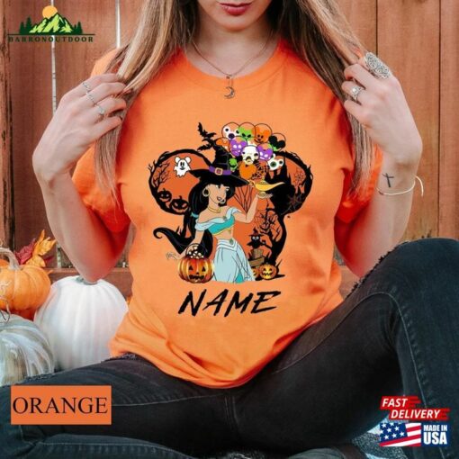 Jasmine Halloween Shirt Disney Princess Sweatshirt Unisex