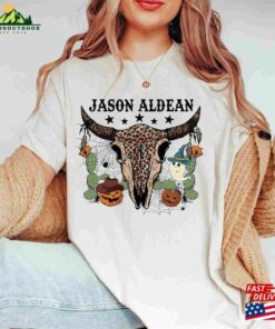 Jason Aldean Bullhead T-Shirt Halloween Shirt Tour Classic
