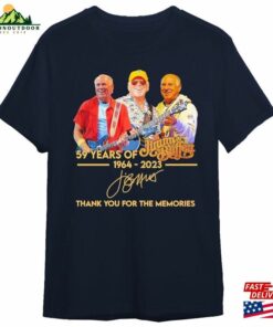 Jimmy Buffett 1964 2023 59 Years Of Thank You For The Memories Shirt R I P T-Shirt Classic Unisex