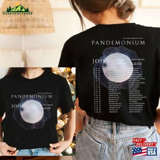 Joji Pandemonium Tour 2023 Unisex T-Shirt Concert Shirt Classic Hoodie