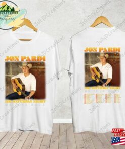 Jon Pardi Country Music Shirt The Mr Saturday Night World Tour 2023 Concert Hoodie Sweatshirt