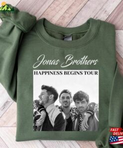 Jonas Brothers Happiness Begins Tour Vintage T-Shirt Five Albums One Night Shirt 2023 Sweatshirt Unisex