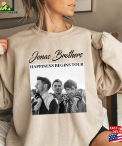Jonas Brothers Happiness Begins Tour Vintage T-Shirt Five Albums One Night Shirt 2023 Sweatshirt Unisex 2 Jonas Brothers Happiness Begins Tour Vintage T Shirt Five Albums One Night Shirt 2023 Sweatshirt Unisex 3