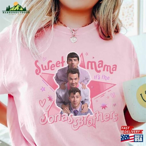 Jonas Brothers Sweet Mama In Pink T-Shirt Retro Shirt Hoodie