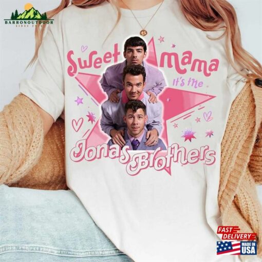 Jonas Brothers Sweet Mama In Pink T-Shirt Retro Shirt Hoodie