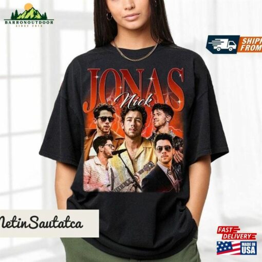 Jonas Nick Shirt Vintage T-Shirt Brother Hoodie Classic