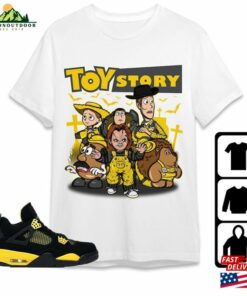 Jordan 4 Thunder Unisex Shirt Kid Toddler Hoodie T-Shirt 2 Jordan 4 Thunder Unisex Shirt Kid Toddler Hoodie T Shirt 3