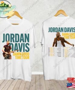 Jordan Davis Damn Good Time Tour 2023 Shirt Country Music Fan Classic Unisex