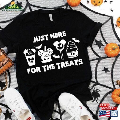 Just Here For The Treats Disneyland Halloween Shirt Unisex T-Shirt