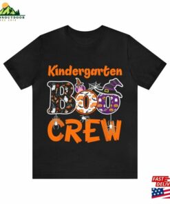 Kindergarten Boo Crew Teacher Student Halloween Costume 2023 T-Shirt Unisex Jersey Short Sleeve Tee
