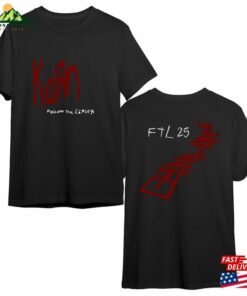 Korn Ftl 25 Follow The Leader Shirt Tour 2023 Retro Tee Gift Unisex Fans Band Sweatshirt