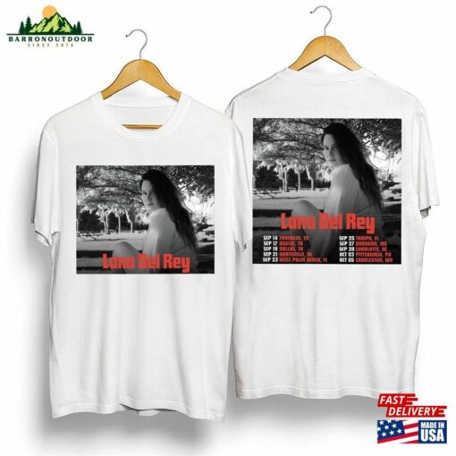 Lana Del Rey Tour 2023 T-Shirt Concert Graphic Shirt Lover Gift For Fan Hoodie Classic