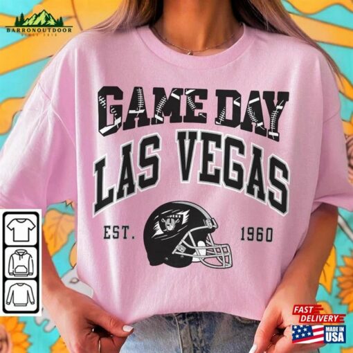 Las Vegas Football Sweatshirt Raider American 90S Vintage Unisex Shirt Graphic Tee Hoodie