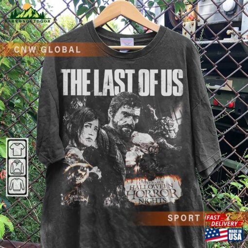 Last Of Us Movie Shirt Halloween Horror Nights 2023 The Vintage 90S Y2k T-Shirt Sweatshirt