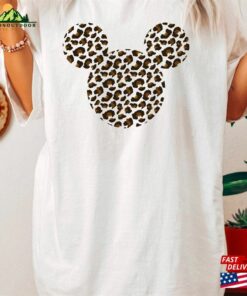 Leopard Print Minnie Sweatshirt Animal Kingdom Shirt Women Hoodie T Shirt 4