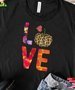 Leopard Pumpkin Shirt Cotton T-Shirt 2023 Cheetah Thanksgiving Thankful Classic