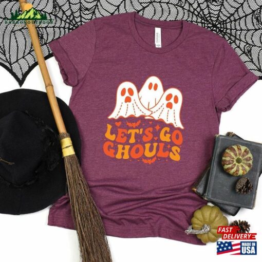 Let’s Go Ghouls Shirt Scary Ghost Classic Sweatshirt