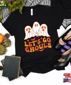 Let’s Go Ghouls Shirt Scary Ghost Classic Sweatshirt