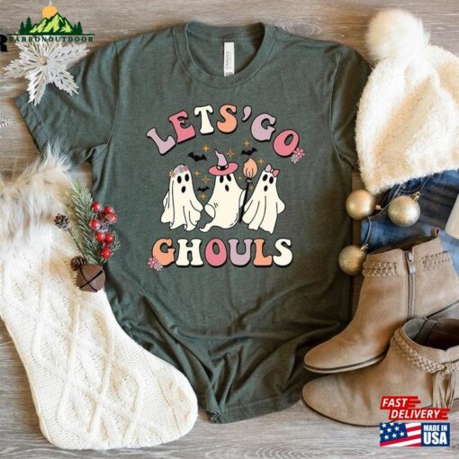 Lets Go Ghouls Shirt Vintage Halloween 2023 Sweatshirt Classic