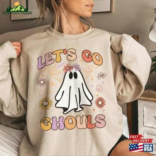 Let’s Go Ghouls Sweatshirt Spooky Season Unisex T-Shirt