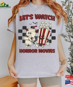 Let's Watch Horror Movies Shirt Distressed Heavy Cotton Unisex Sweatshirt 2 Lets Watch Horror Movies Shirt Distressed Heavy Cotton Unisex Sweatshirt 3