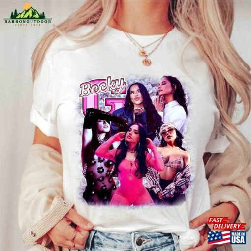 Limited Becky G Shirt Vintage 90S Retro For Fan T-Shirt Unisex