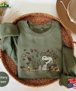 Limited Fall Snoopy Sweatshirt Halloween Unisex Autumn Leaves Pumpkin Classic 2 Limited Fall Snoopy Sweatshirt Halloween Unisex Autumn Leaves Pumpkin Classic 3