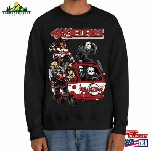 Limited San Francisco 49Ers Halloween Unisex Sweatshirt Hoodie Crewneck Football