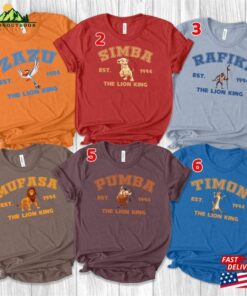 Lion King Group Shirt Hakuna Matata Disney Matching Family Classic Unisex