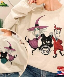 Lock Shock Barrel Ready To Oogie With Boogie Nightmare Before Christmas T-Shirt Classic Unisex