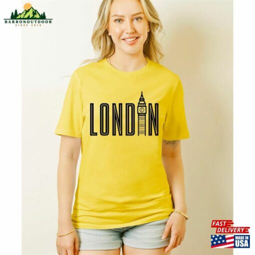 London Shirt T-Shirt Bella Canvas Trip Big Ben Travel Sweatshirt Hoodie