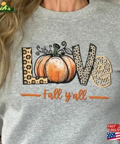 Love Fall Y'all Shirt Leopard Print Sweatshirt Classic 2 Love Fall Yall Shirt Leopard Print Sweatshirt Classic 3