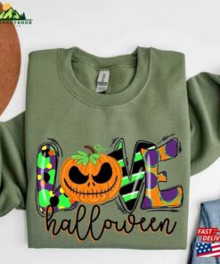 Love Halloween Sweatshirt Party Shirt Unisex