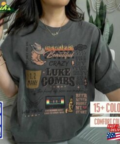 Luke Combs Crazy Bullhead Sweatshirt Country Music T-Shirt Hoodie